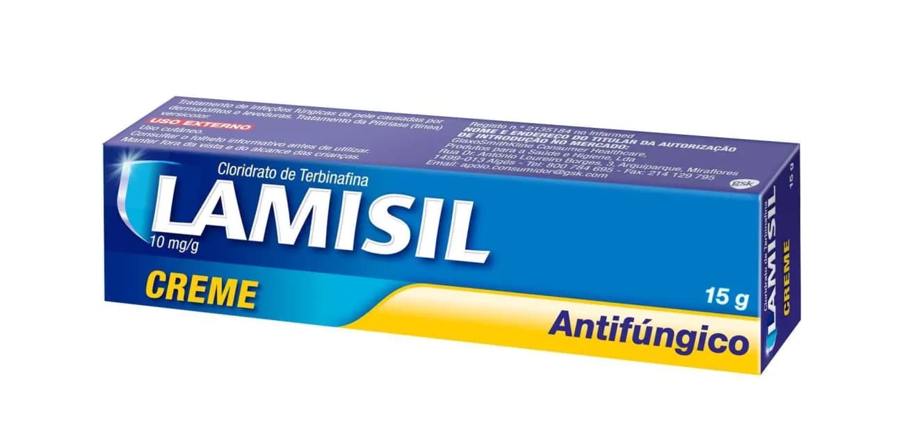 Lamisil, 10 mg/g-15 g x 1 creme bisnaga