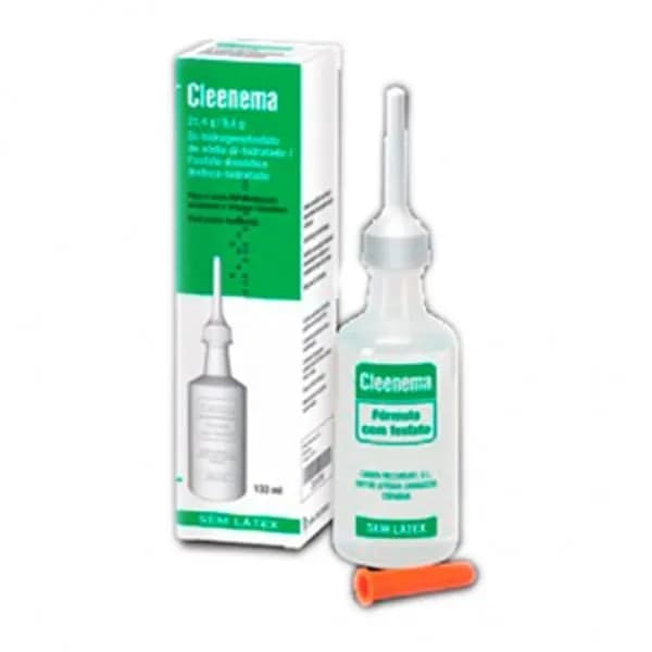 Cleenema (118mL), 181/80 mg/mL x 1 enema sol frasco