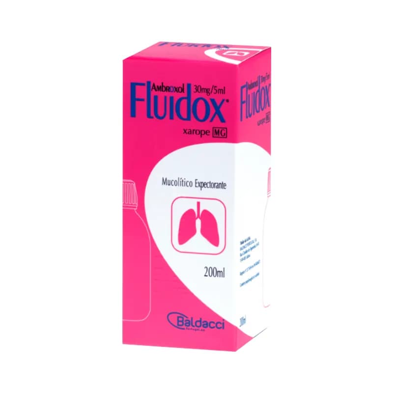 Ambroxol Fluidox MG, 6 mg/mL-200 mL x 1 xar medida