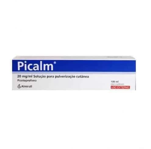 Picalm, 40 mg/g Frasco nebulizador 50 g Sol pulv cutan
