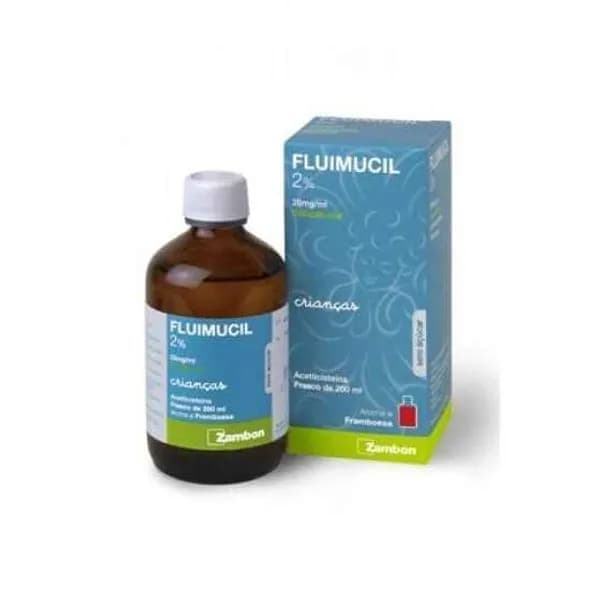 Fluimucil 2%, 20 mg/ml Frasco 200 ml Sol oral