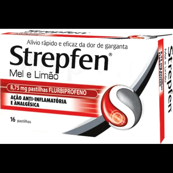 Strepfen Mel e limão, 8.75 mg Blister 16 Unidade(s) Past