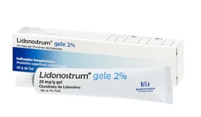 Lidonostrum Gele 2%, 20 mg/g-30 g x 1 gel bisnaga