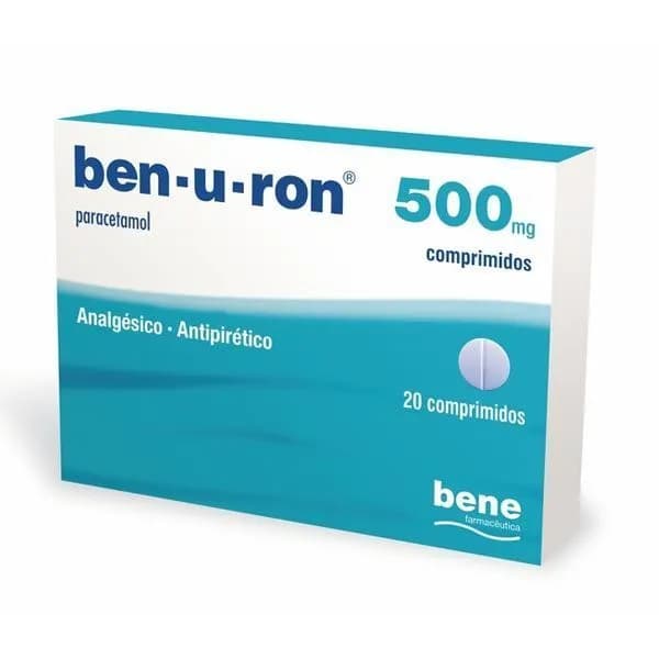 ben-u-ron, 500 mg Blister 20 Unidade(s) Comp