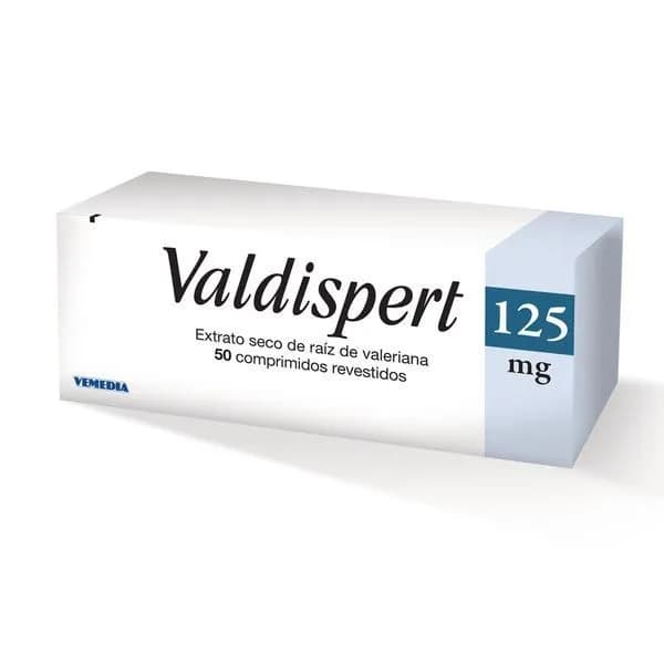 Valdispert, 125 mg x 50 comp rev