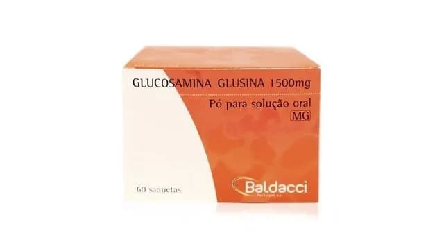Glucosamina Glusina MG, 1500 mg x 60 pó sol oral saq