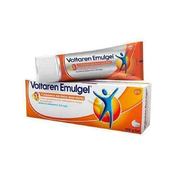Voltaren Emulgel, 10 mg/g Bisnaga 100 g Gel