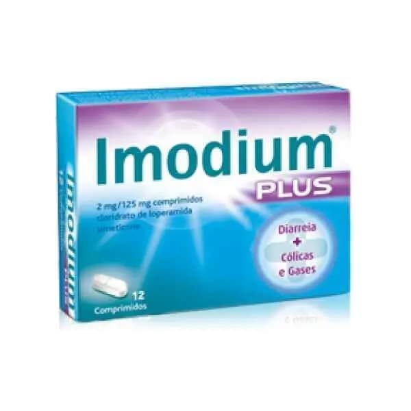 Imodium Duoeffect, 2 mg + 125 mg Blister 12 Unidade(s) Comp