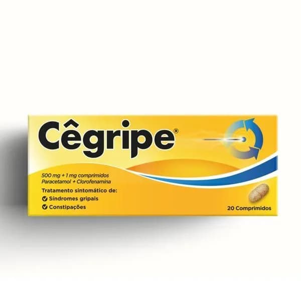 Cêgripe, 1 mg + 500 mg Blister 20 Unidade(s) Comp