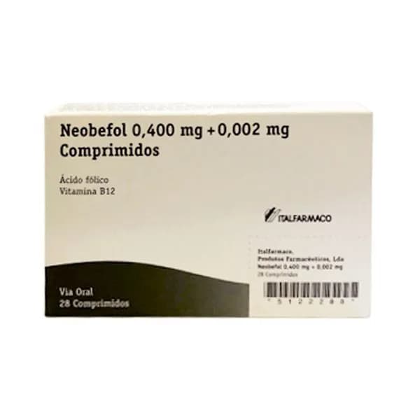 Neobefol, 0,4/0,002 mg x 28 comp
