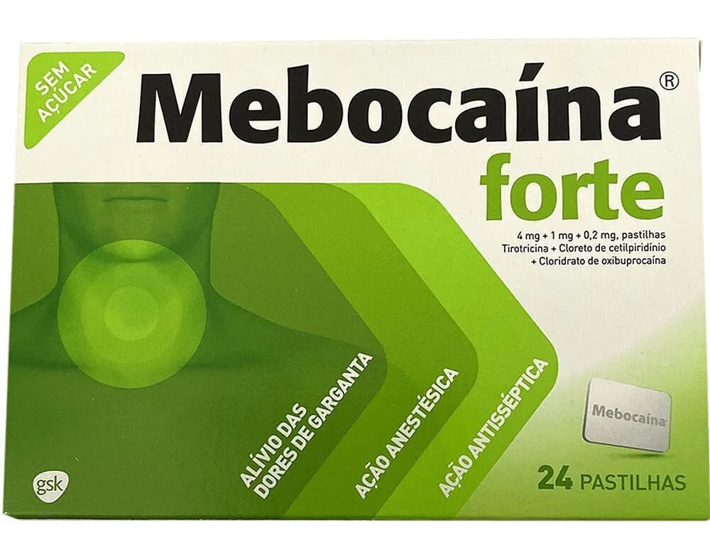 Mebocaína Forte, 4/1/0,2 mg x 24 pst