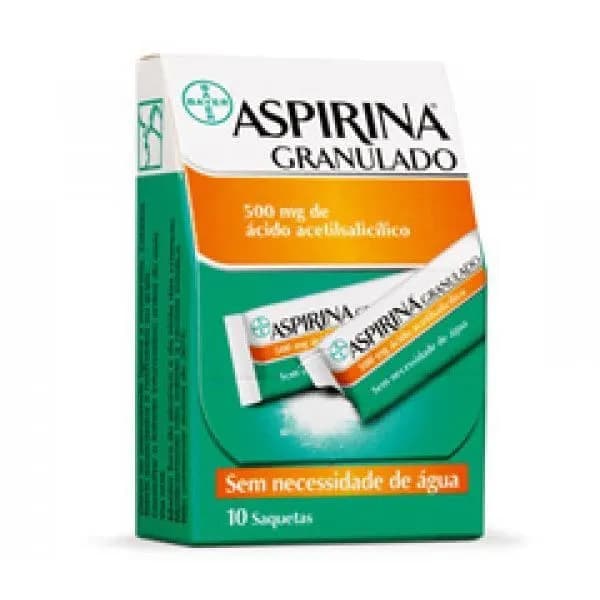 Aspirina Direkt 500 mg Granulado, 500 mg x 10 gran