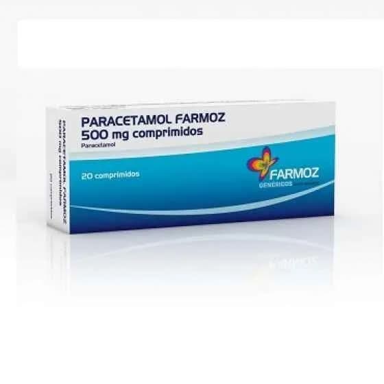 Paracetamol Farmoz, 500 mg Blister 20 Unidade(s) Comp