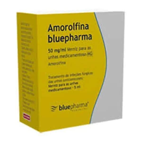 Amorolfina Bluepharma MG, 50 mg/mL- 5 mL x 1 verniz
