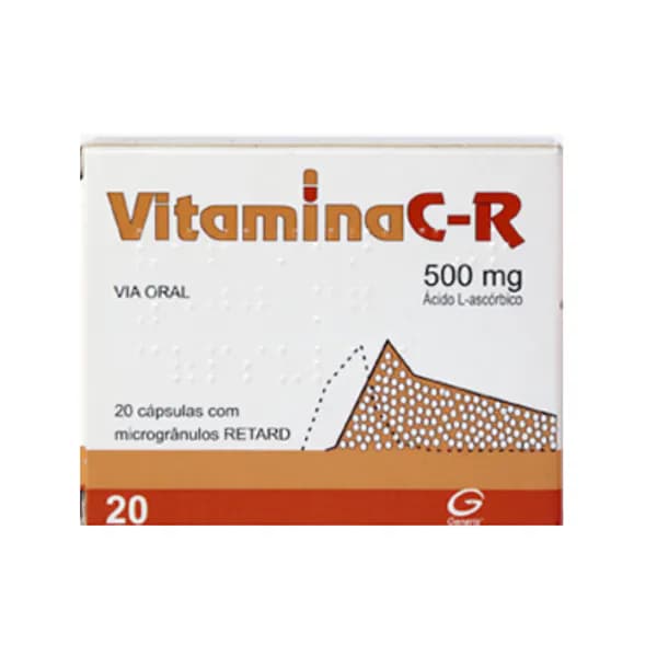Vitaminac Retard, 500 mg x 60 cáps lib prol