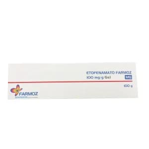 Etofenamato Farmoz MG, 100 mg/g-100 g x 1 gel bisnaga