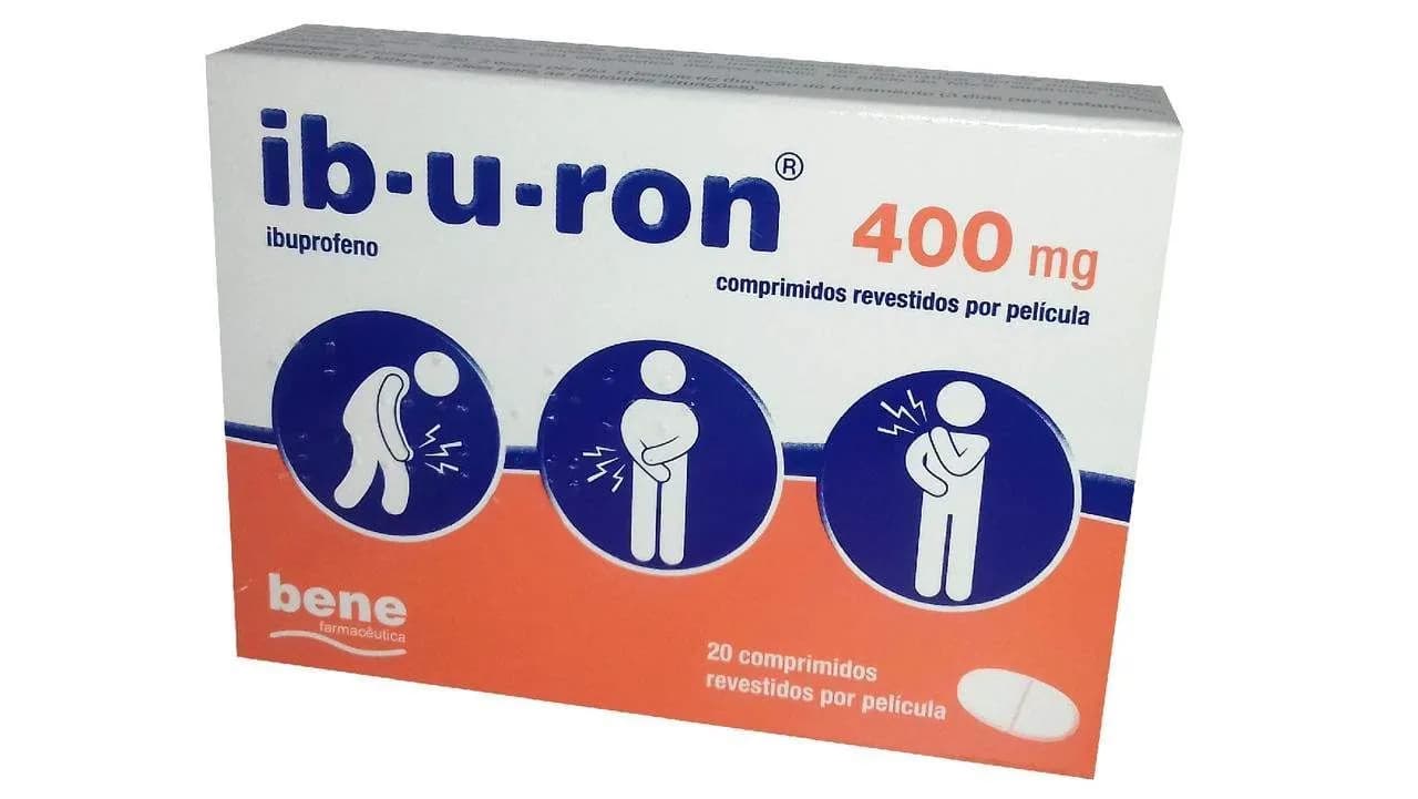 Ib-u-ron, 400 mg Blister 20 Unidade(s) Comp revest pelic