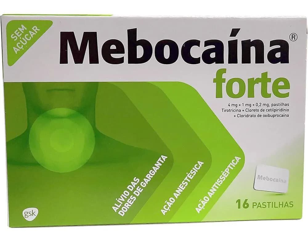 Mebocaína Forte, 4/1/0,2 mg x 16 pst