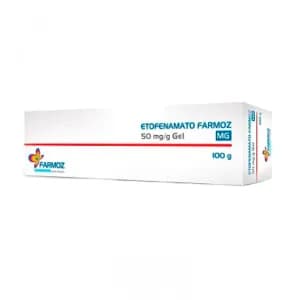 Etofenamato Farmoz MG, 50 mg/g x 1 gel bisnaga