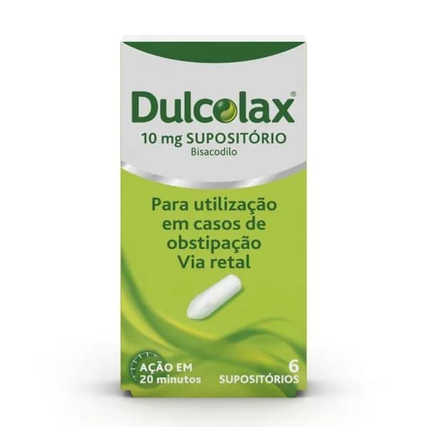 Dulcolax, 10 mg Blister 6 Unidade(s) Sup