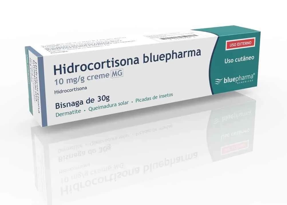 Hidrocortisona Bluepharma MG, 10 mg/g x 1 creme bisnaga