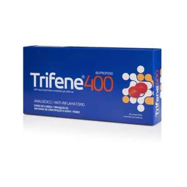 Trifene 400, 400 mg Blister 20 Unidade(s) Comp revest pelic