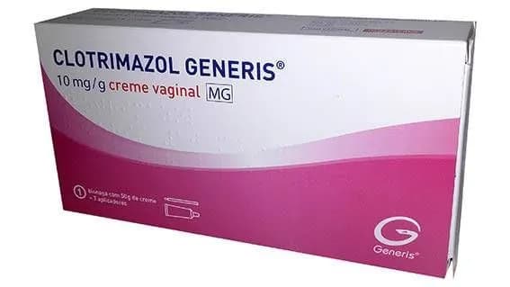 Clotrimazol Generis MG, 10 mg/g Bisnaga 50 g Cr