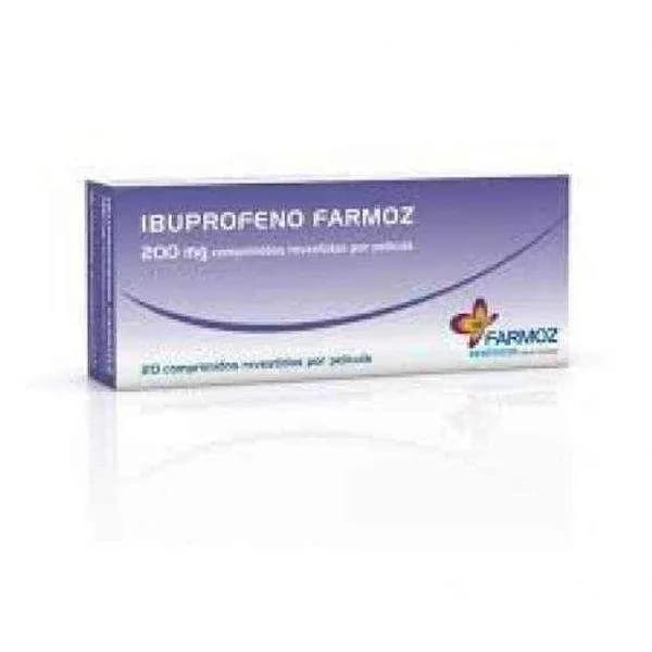 Ibuprofeno Farmoz, 400 mg Blister 20 Unidade(s) Comp revest pelic