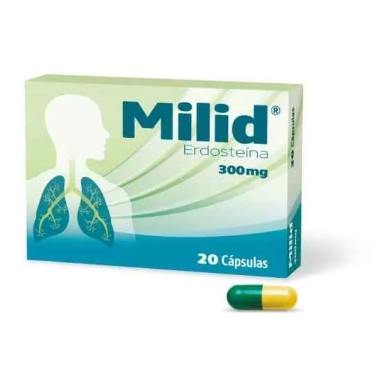 Milid, 300 mg Blister 20 Unidade(s) Caps