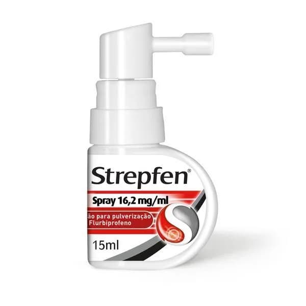 Strepfen Spray, 16.2 mg/ml Frasco 15 ml Sol pulv bucal