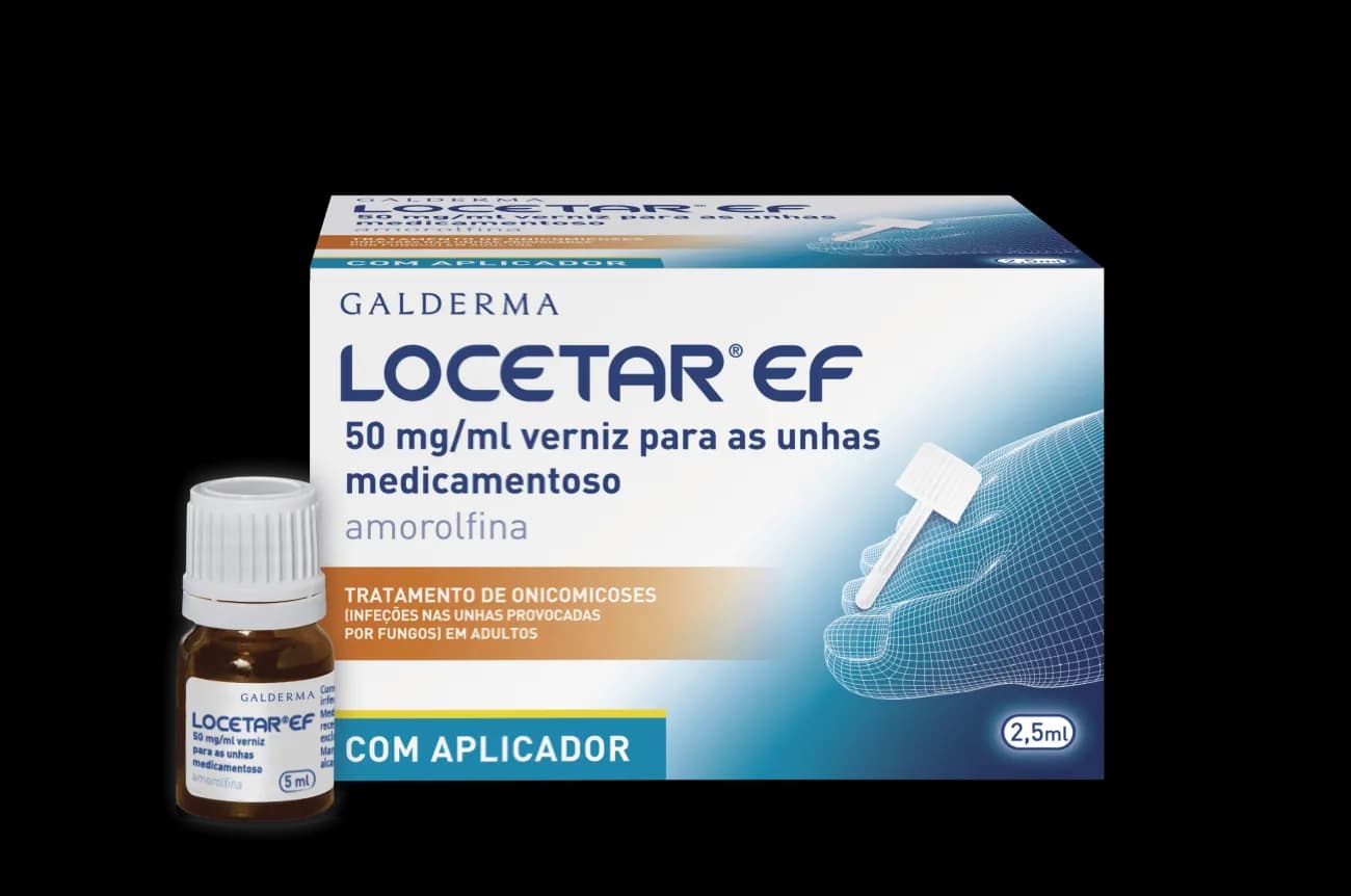 Locetar, 50 mg/mL-2,5 mL x 1 verniz