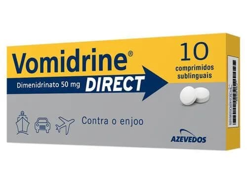Vomidrine Direct, 50 mg x 10 comp sl