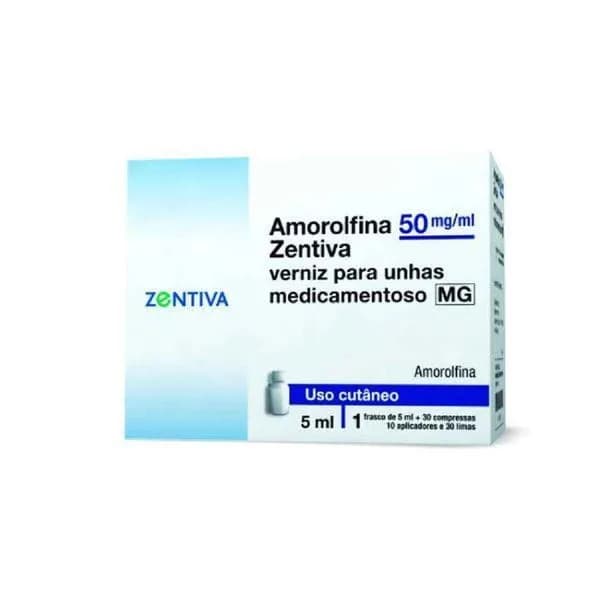Amorolfina Zentiva MG, 50 mg/mL-5 mL x 1 verniz
