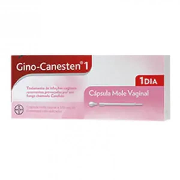 Gino-Canesten 1, 500 mg Blister 1 Unidade(s) Caps mole vag