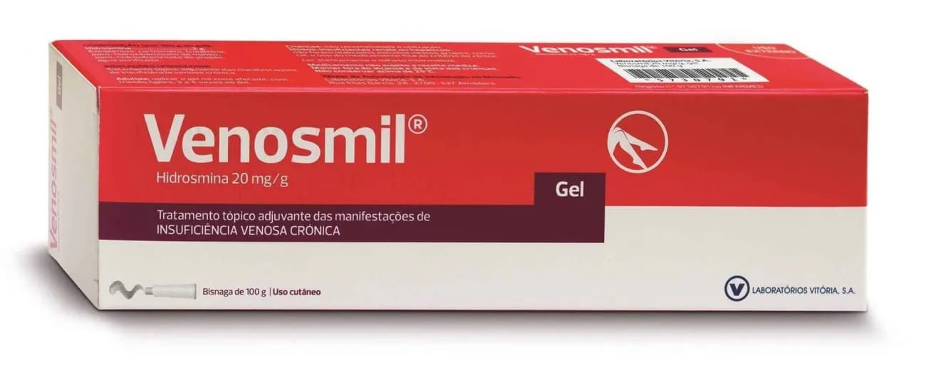 Venosmil, 20 mg/g-100 g x 1 gel bisnaga