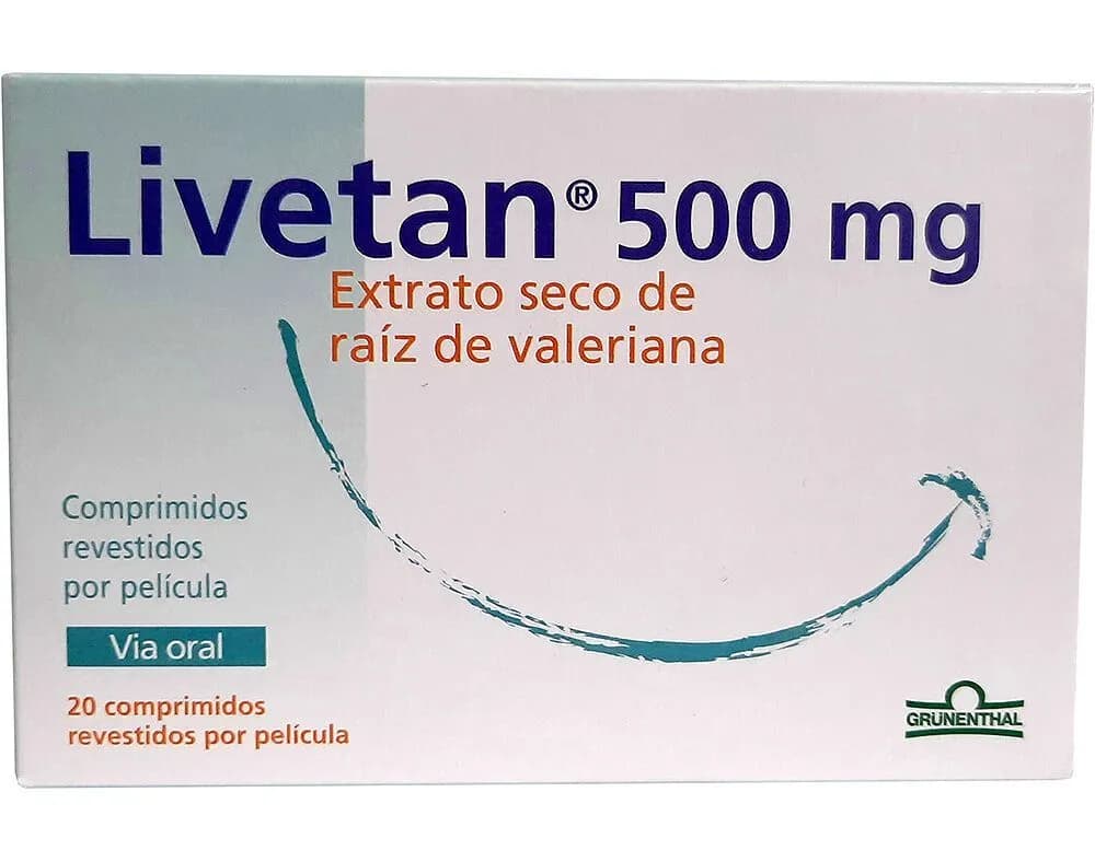 Livetan, 500 mg x 20 comp rev