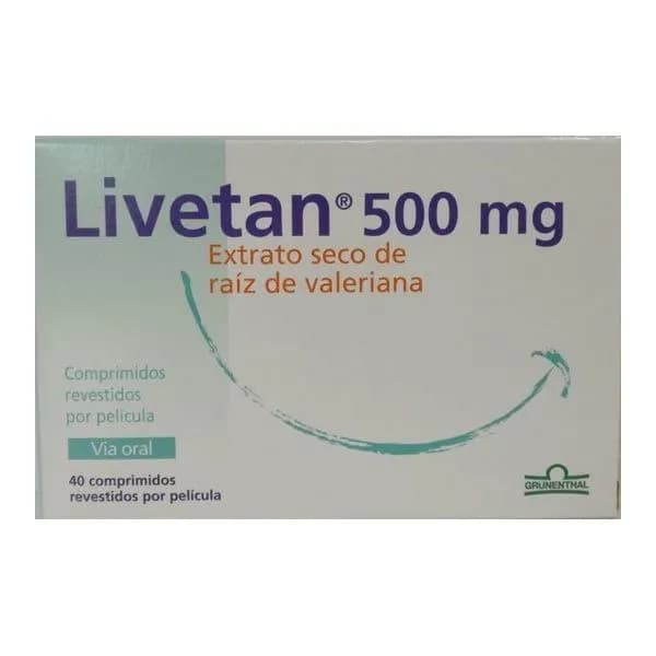 Livetan, 500 mg x 40 comp rev