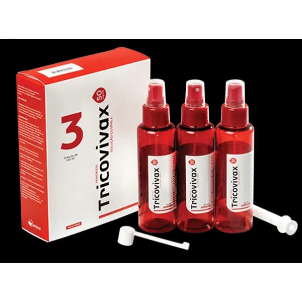 Tricovivax, 50 mg/mL-100 mL x 3 sol cut