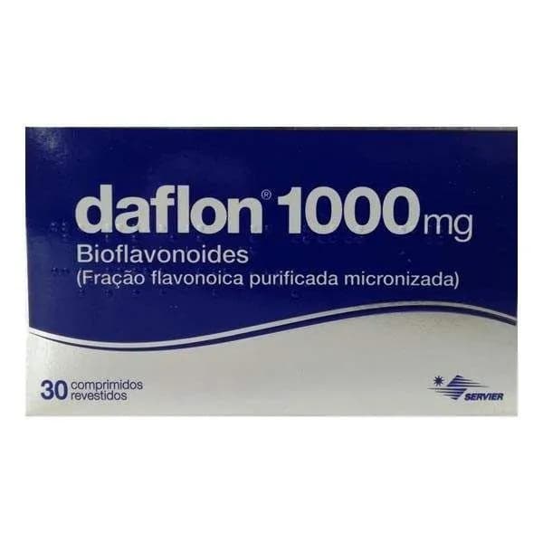 Daflon 1000, 1000 mg Blister 30 Unidade(s) Comp revest pelic
