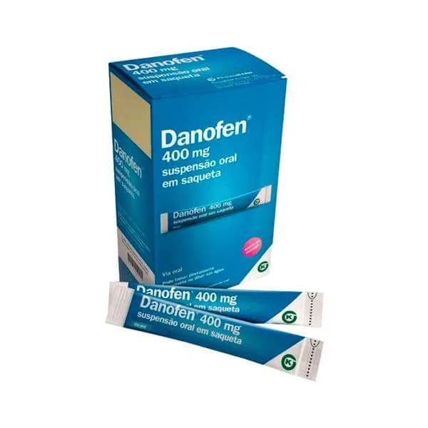 Ibudol, 400 mg/10 ml 20 Saqueta 10 ml Susp oral
