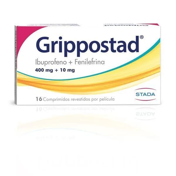 Grippostad, 400 mg + 10 mg Blister 16 Unidade(s) Comp revest pelic