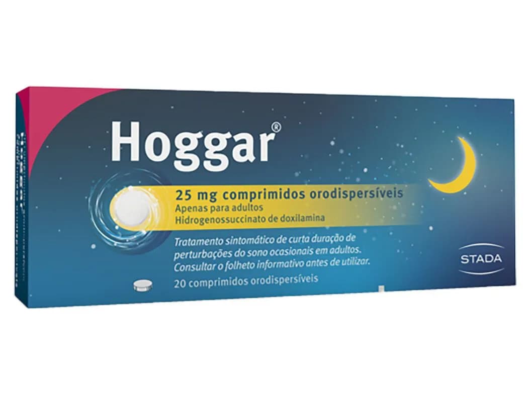 Hoggar, 25 mg Blister 20 Unidade(s) Comp orodisp