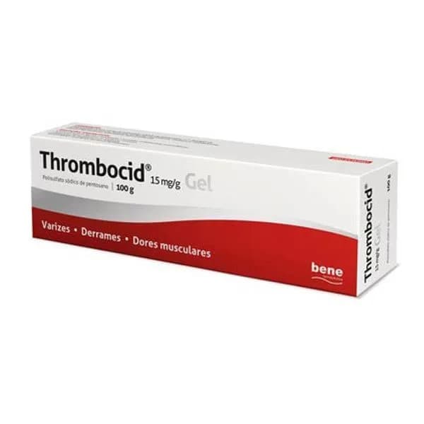 Thrombocid, 15 mg/g-100 g x 1 gel bisnaga