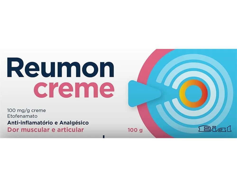 Reumon Creme, 100 mg/g Bisnaga 100 g Cr