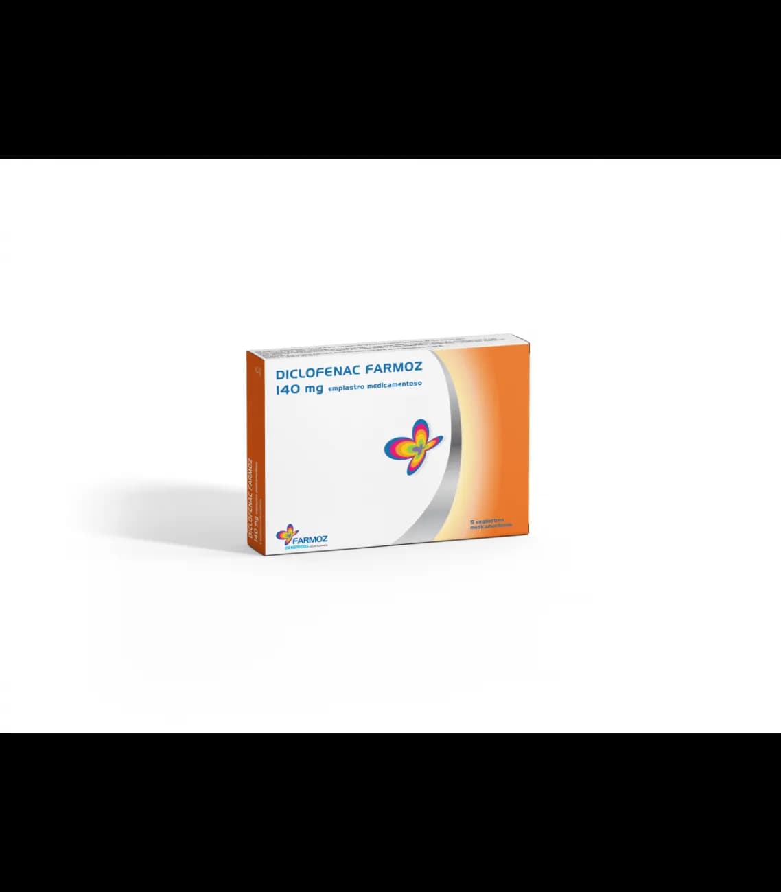 Diclofenac Farmoz, 140 mg 5 Saqueta Emplast medic