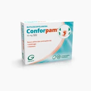 Butilescopolamina Conforpam MG, 10 mg Blister 20 Unidade(s) Comp revest