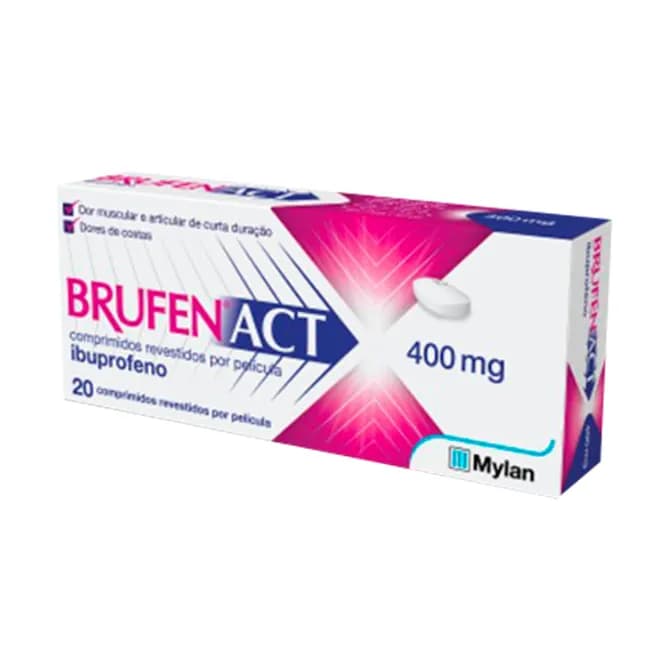 Brufenact, 400 mg Blister 20 Unidade(s) Comp revest pelic