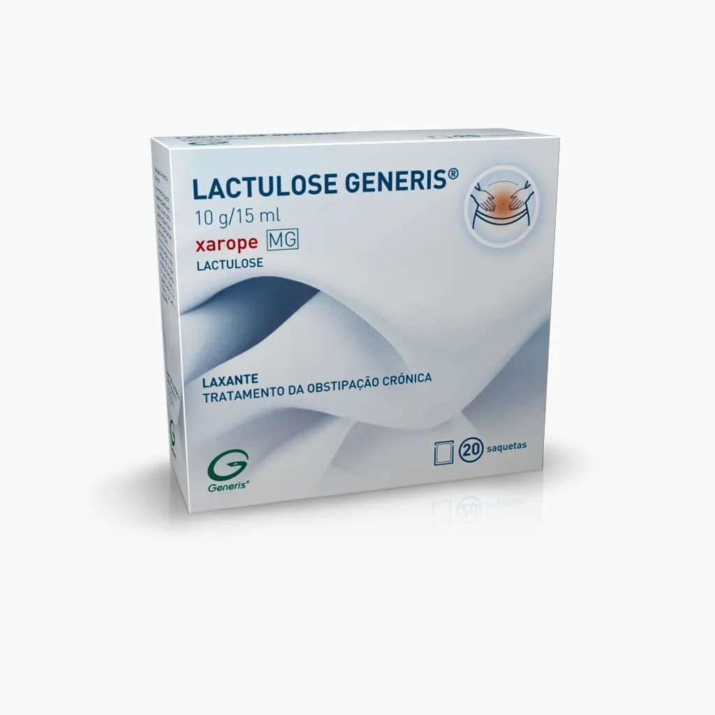 Lactulose Generis MG, 10 g/15 ml 20 Saqueta 15 ml Xar