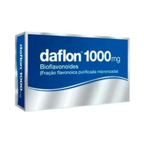 Daflon 1000, 1000 mg Blister 60 Unidade(s) Comp revest pelic