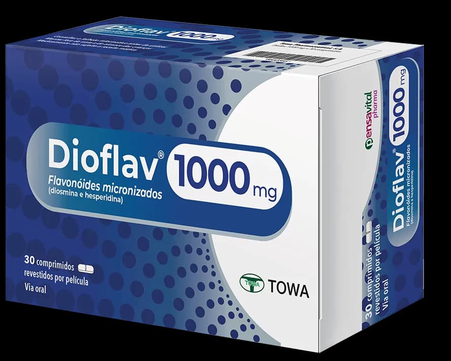 Dioflav 1000, 1000 mg Blister 30 Unidade(s) Comp revest pelic